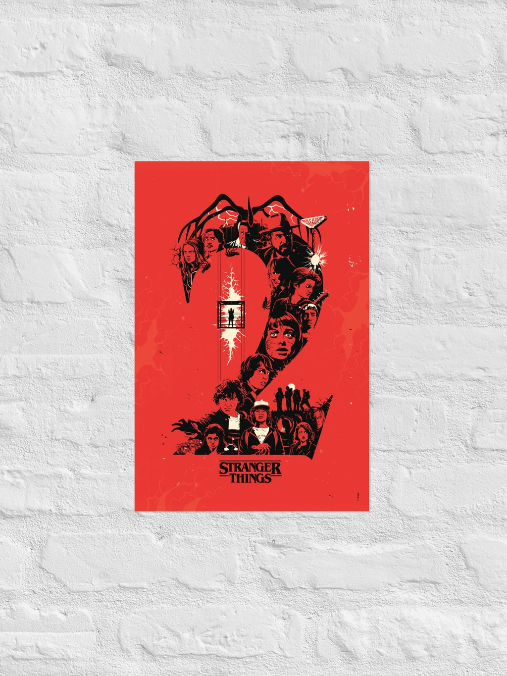 Stranger Things Poster Season 2 Collage