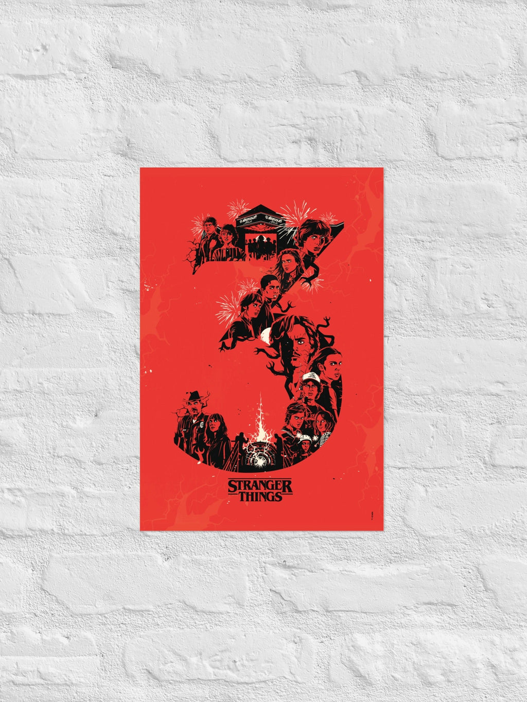 Stranger Things Poster Season 3 Collage
