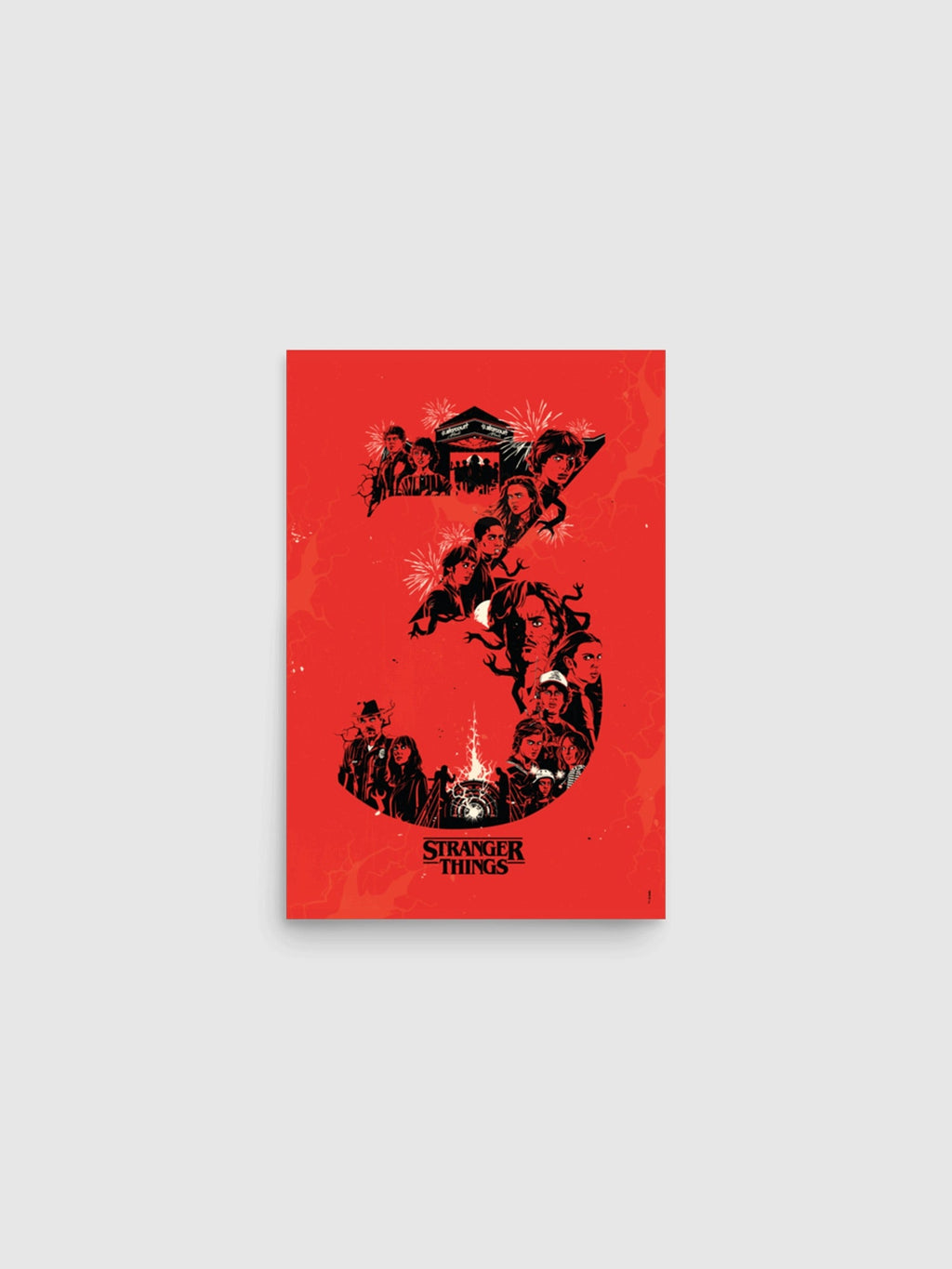 Stranger Things Poster Season 3 Collage