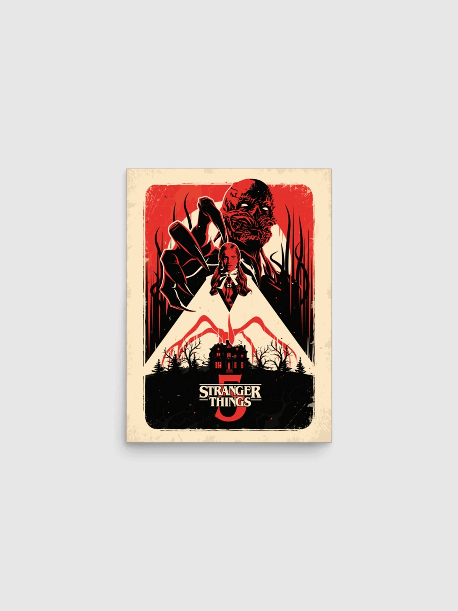 Stranger Things Poster Season 5 Vecna