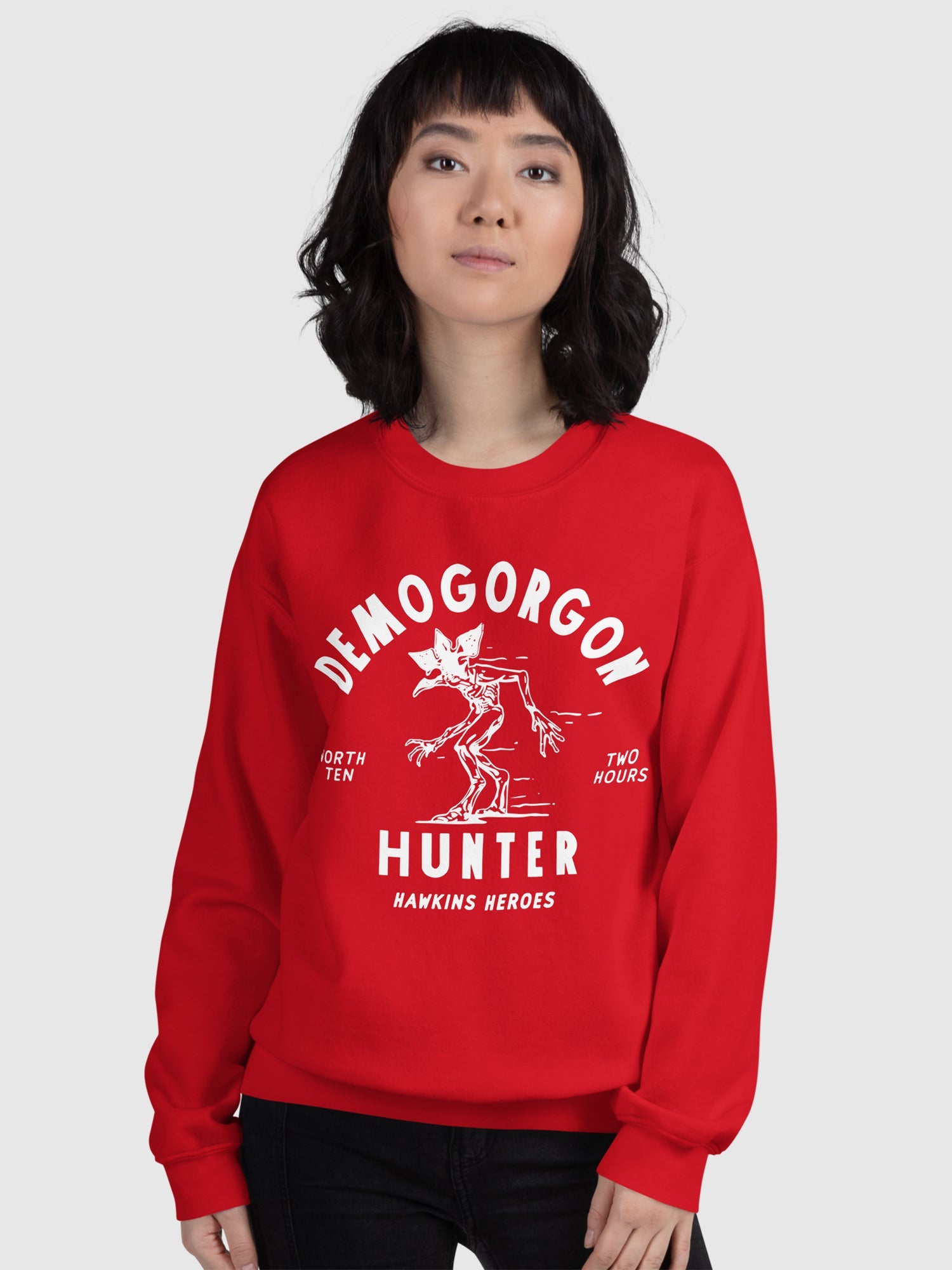 Stranger Things Crewneck Demogorgon Hunter