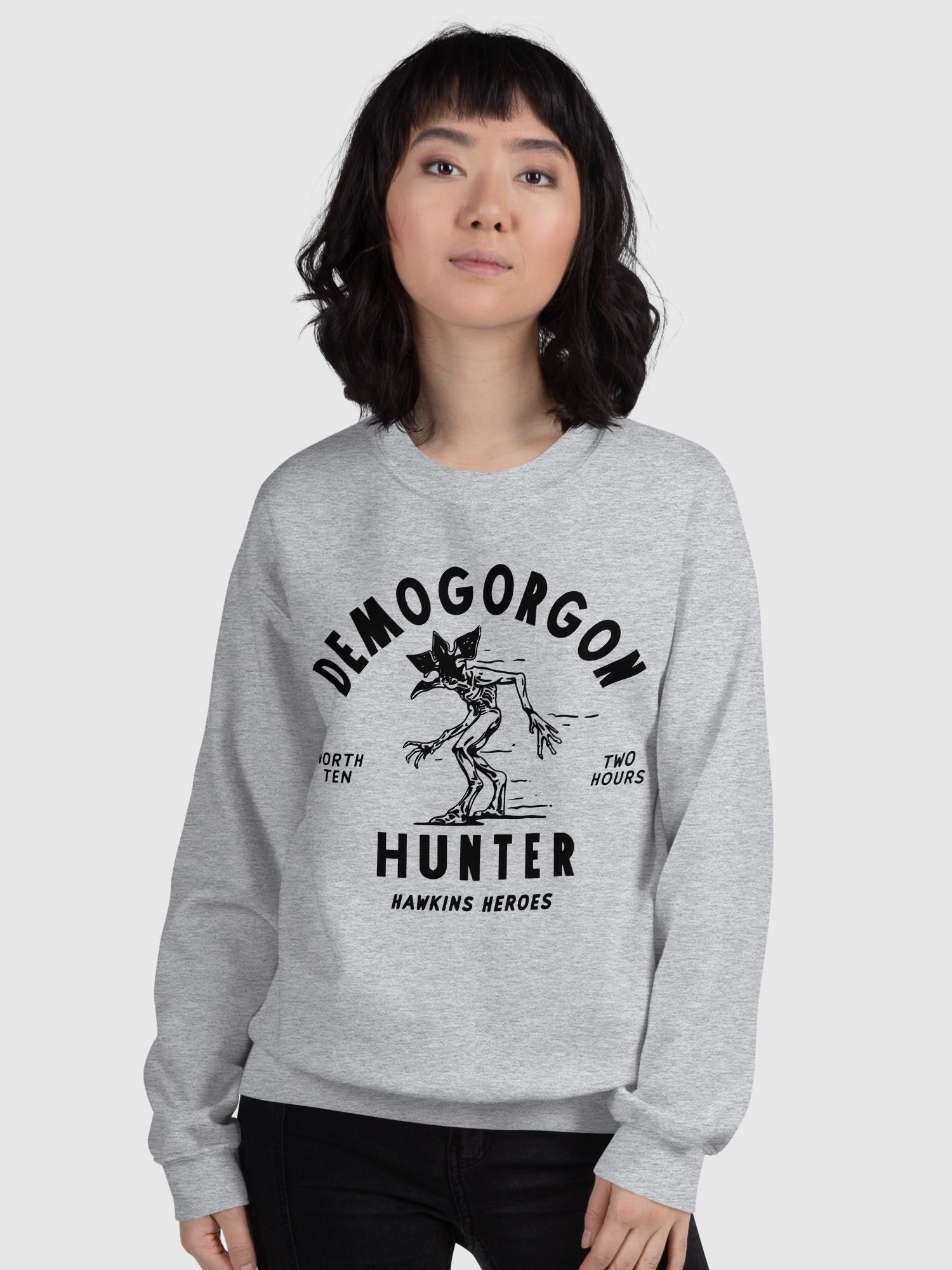 Stranger Things Crewneck Demogorgon Hunter