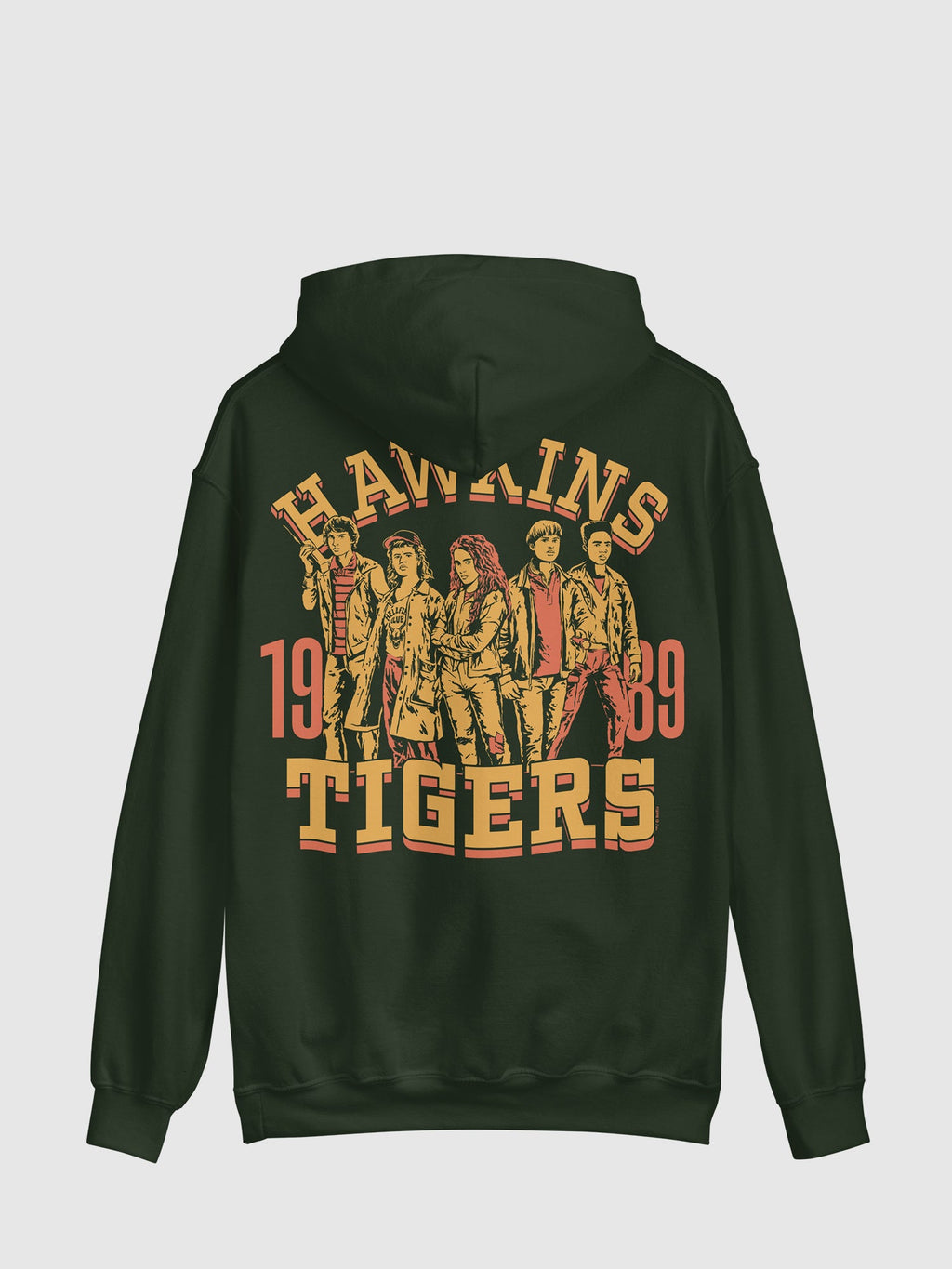 Stranger Things Hoodie Hawkins Tigers '89