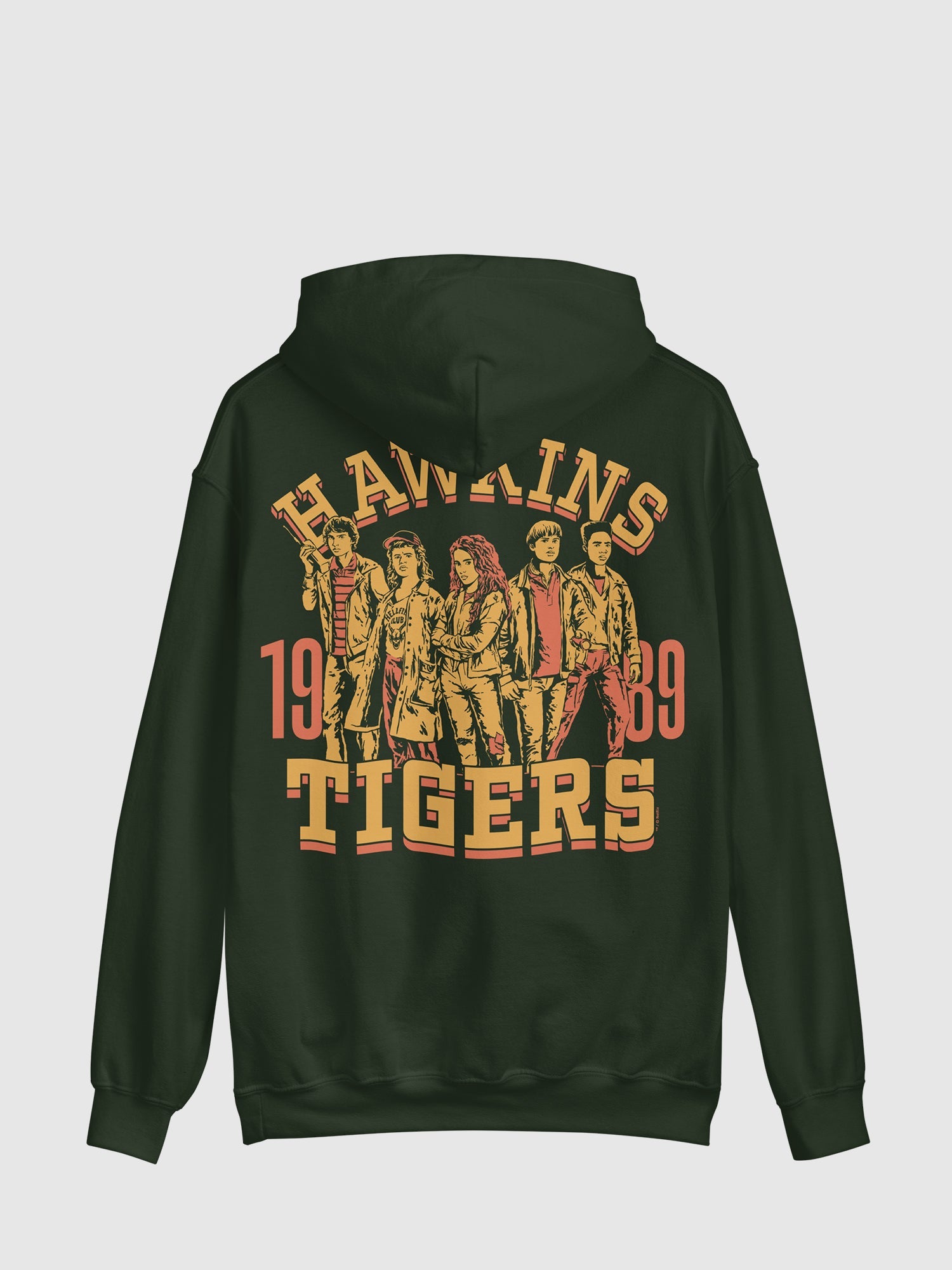 Stranger Things Hoodie Hawkins Tigers '89