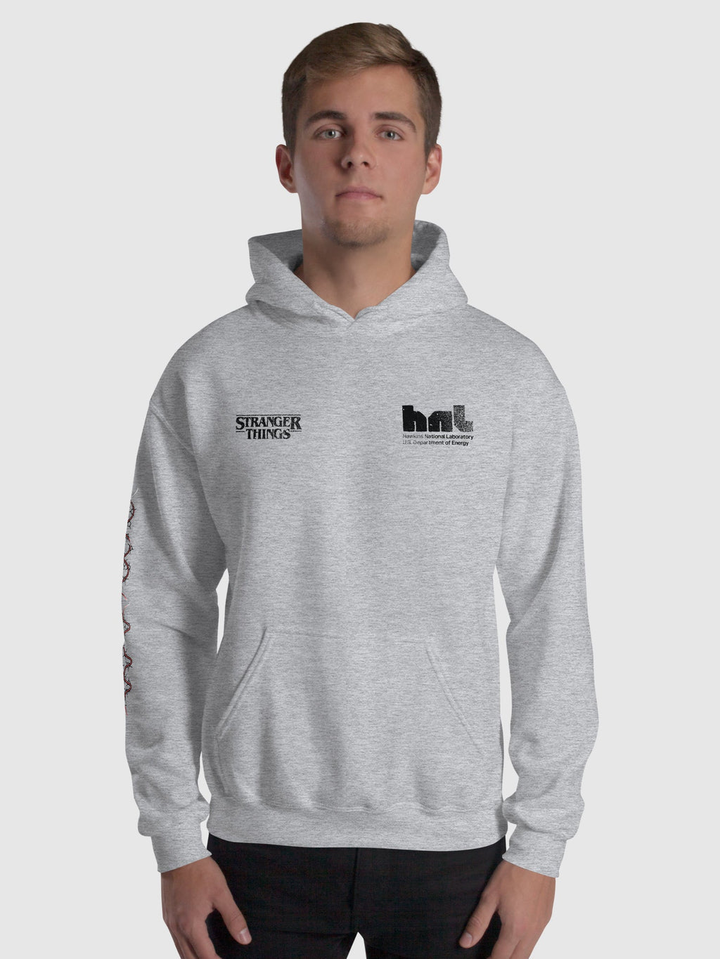 Stranger Things Hoodie Mission Upside Down
