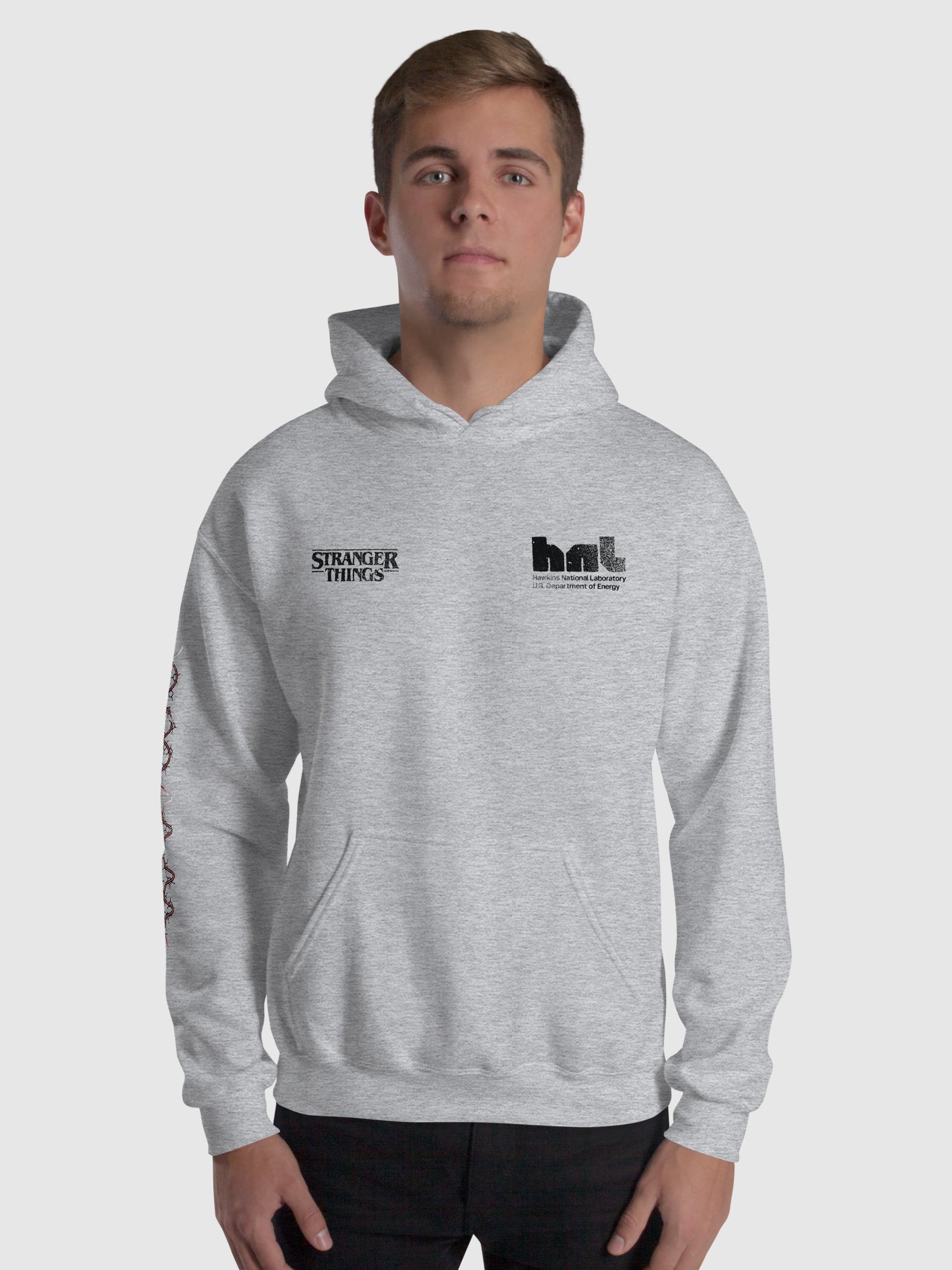 Stranger Things Hoodie Mission Upside Down