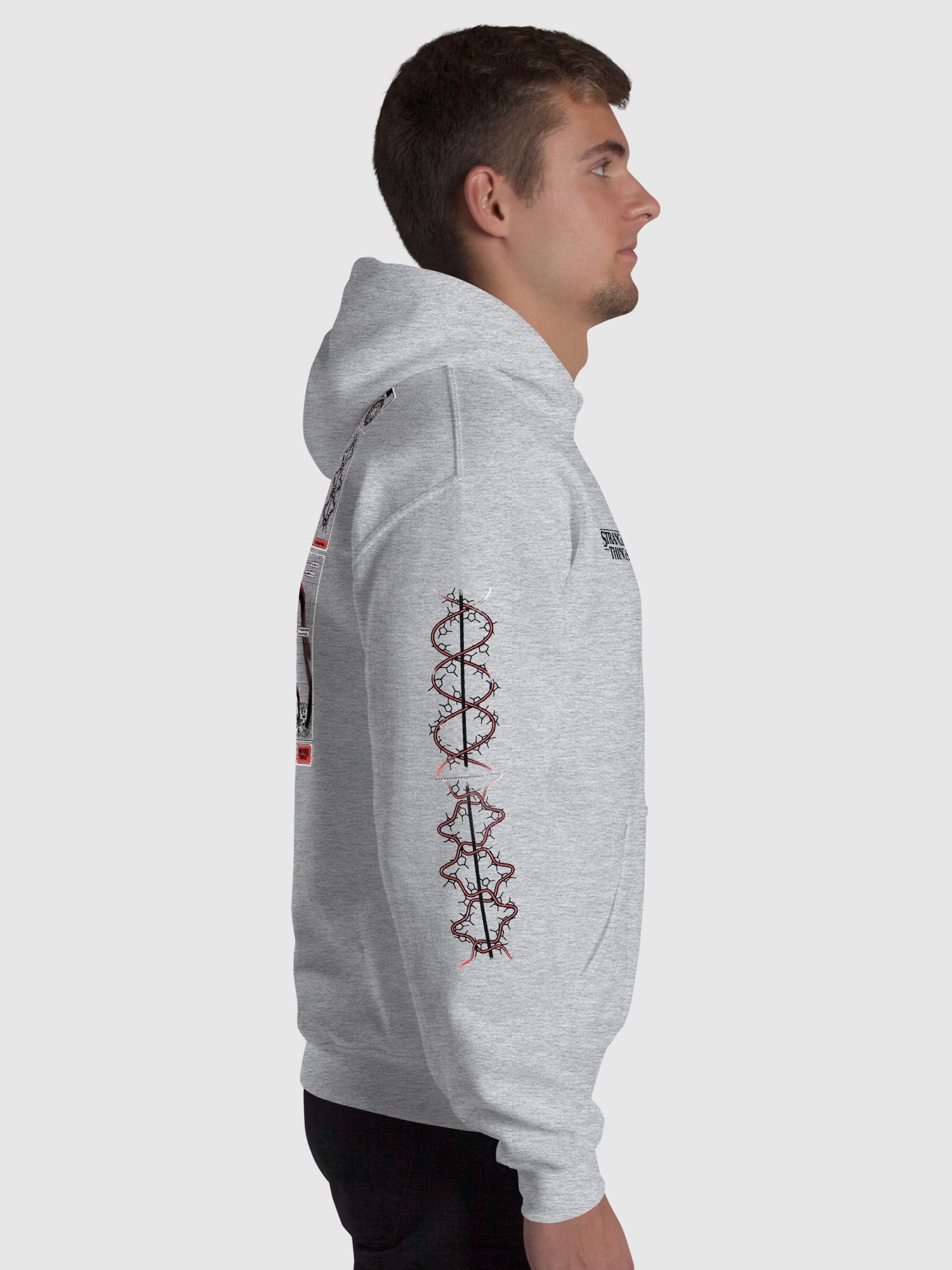 Stranger Things Hoodie Mission Upside Down