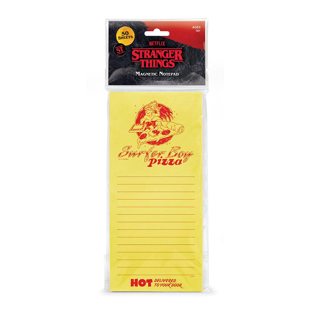 MAGNETIC NOTEPAD - Surfer Boy Pizza