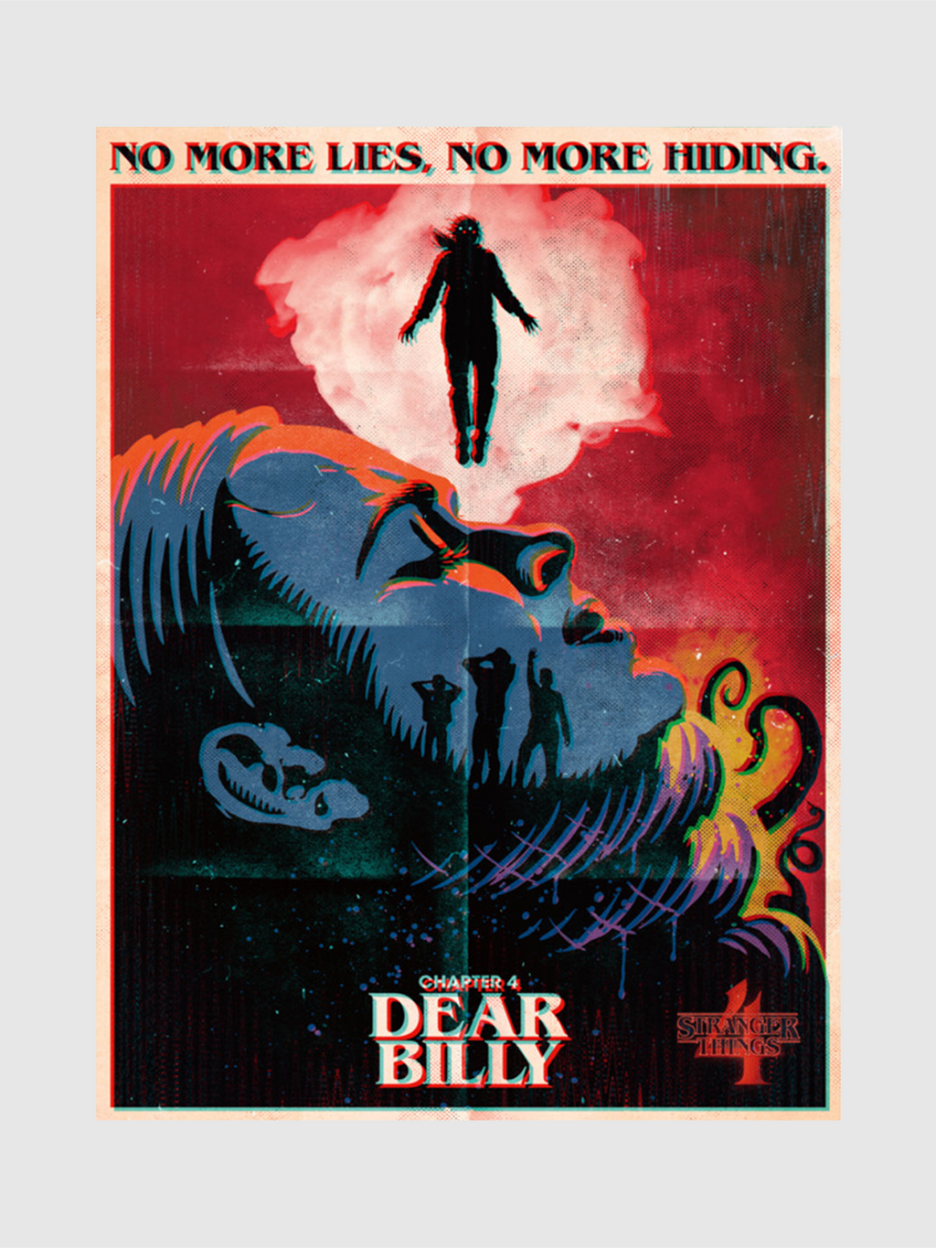 Stranger Things Season 4 x Butcher Billy Dear Billy Poster [24x36]