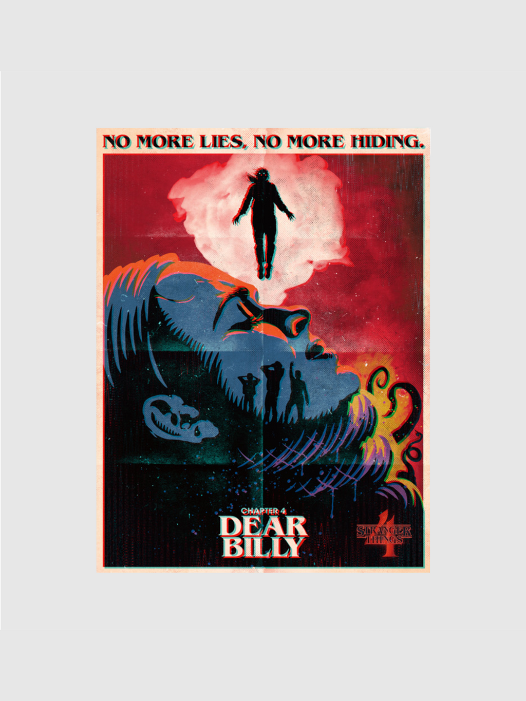 Stranger Things Season 4 x Butcher Billy Dear Billy Poster [18x24]