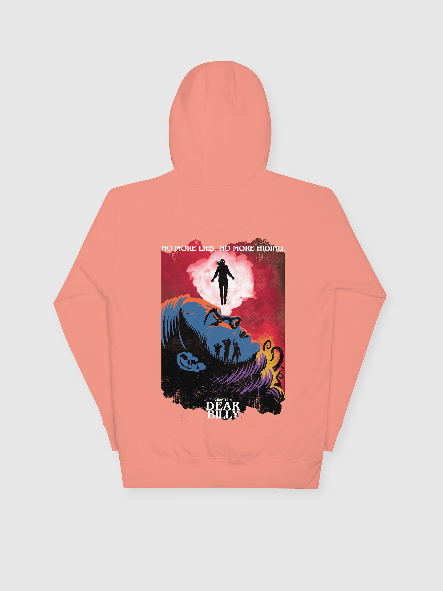 Stranger Things Season 4 x Butcher Billy Dear Billy Unisex Hoodie [Dusty Rose]