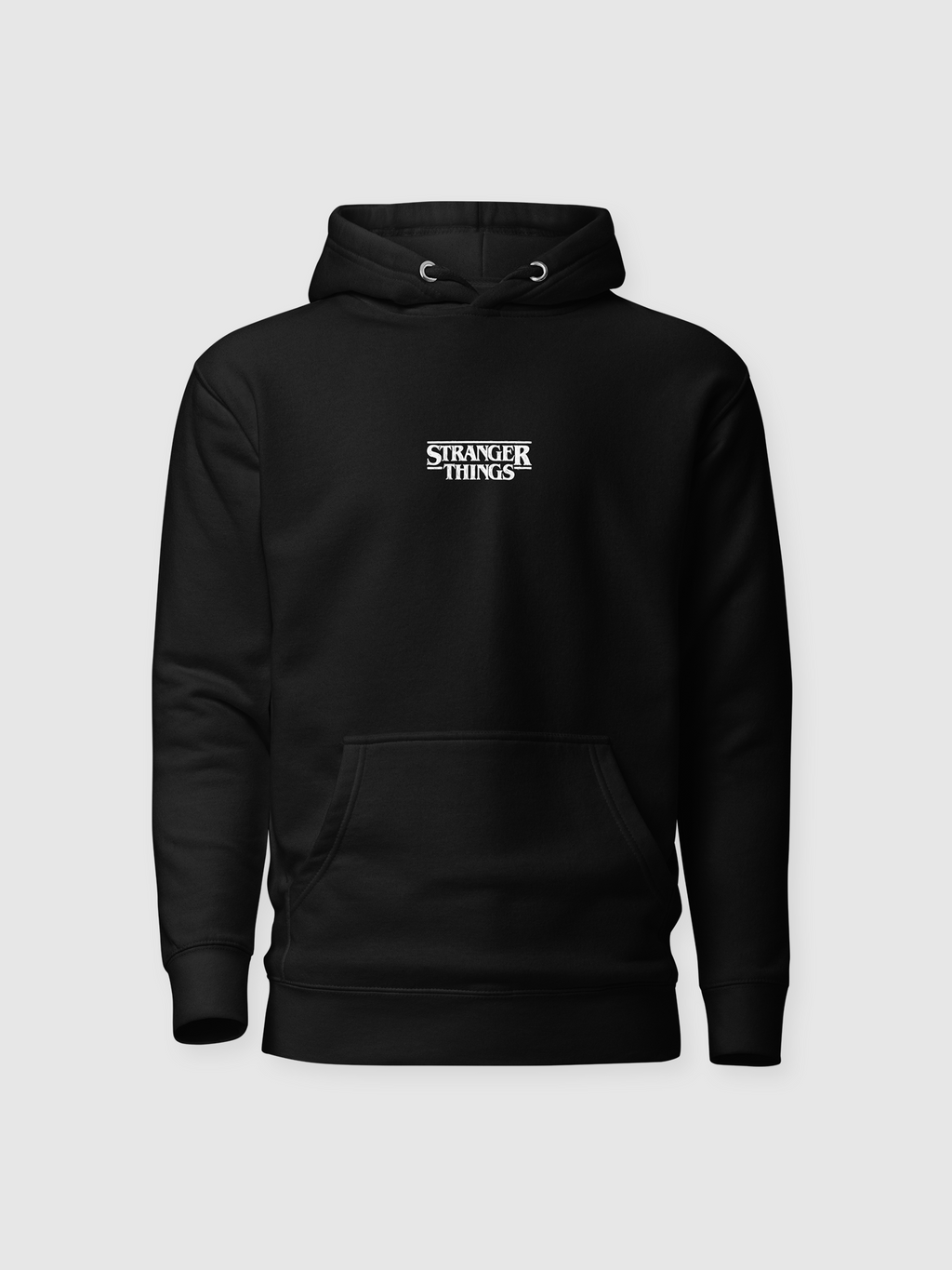 Stranger Things x Attack Peter Unisex Hoodie [Black]