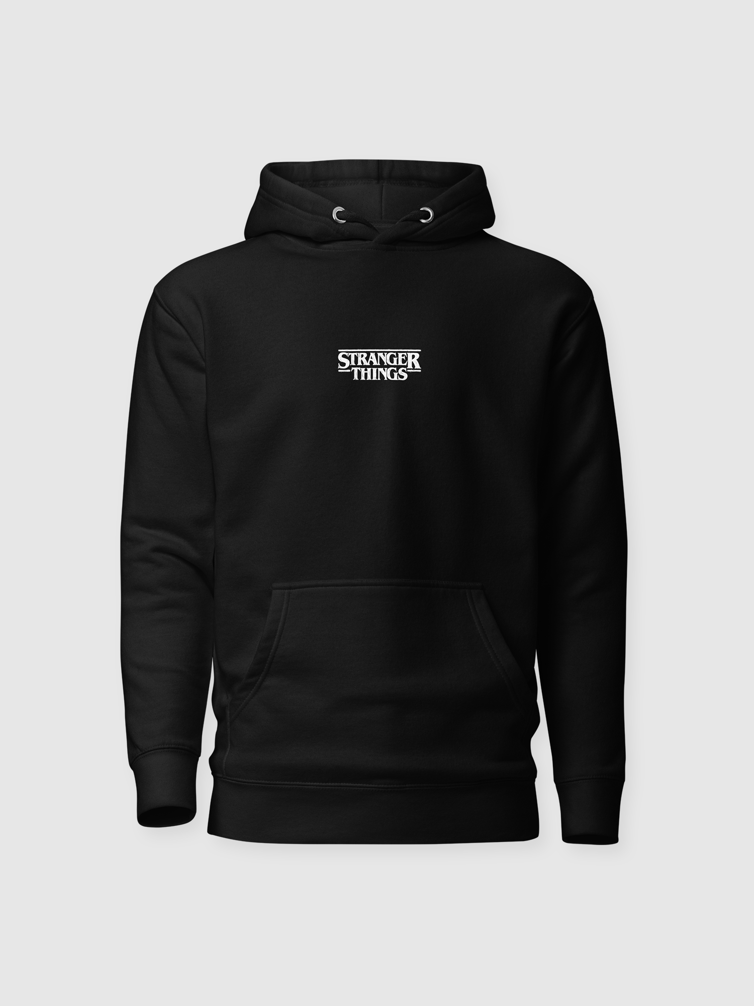 Stranger Things x Attack Peter Unisex Hoodie [Black]