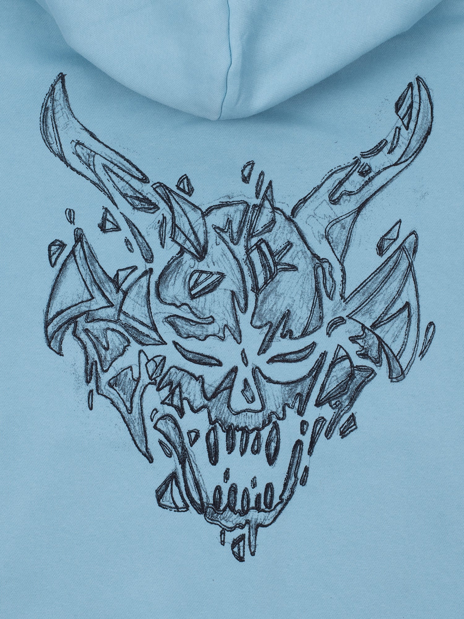 Stranger Things x Louis De Guzman Hellfire Club Zip Hoodie