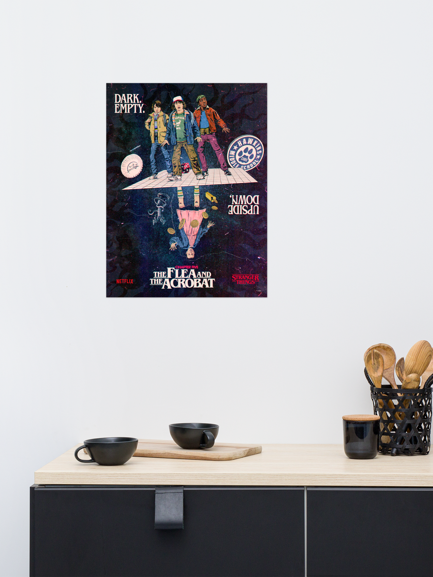 Stranger Things Season 1 x Butcher Billy The Flea and The Acrobat Poster